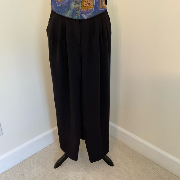 Vintage Componix Elegant Black Women's Pants - Picture 1 of 5